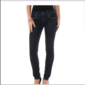 Rock Revival Kailyn Skinny Jeans in dark Indigo